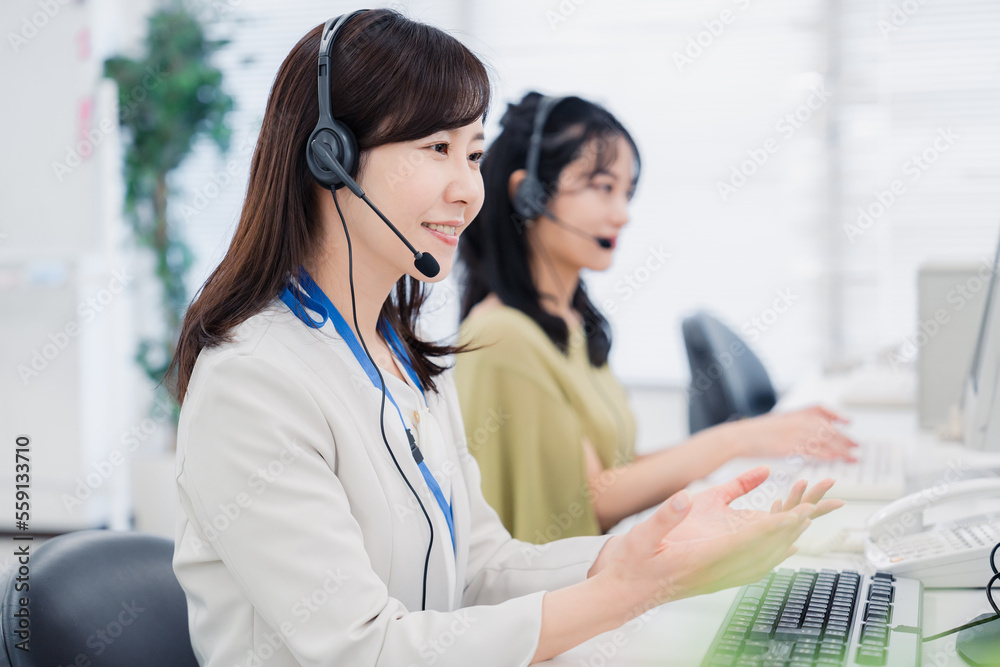 大宮支店の派遣社員 コールセンター オフィスワーク求人イメージ